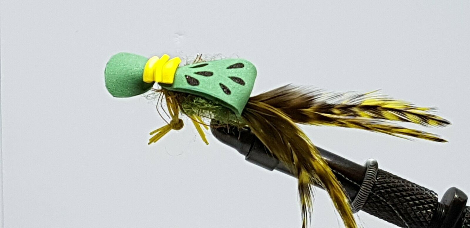 2QTY FLIP FLOP GURGLER Frog Fly Fishing Flies -  India