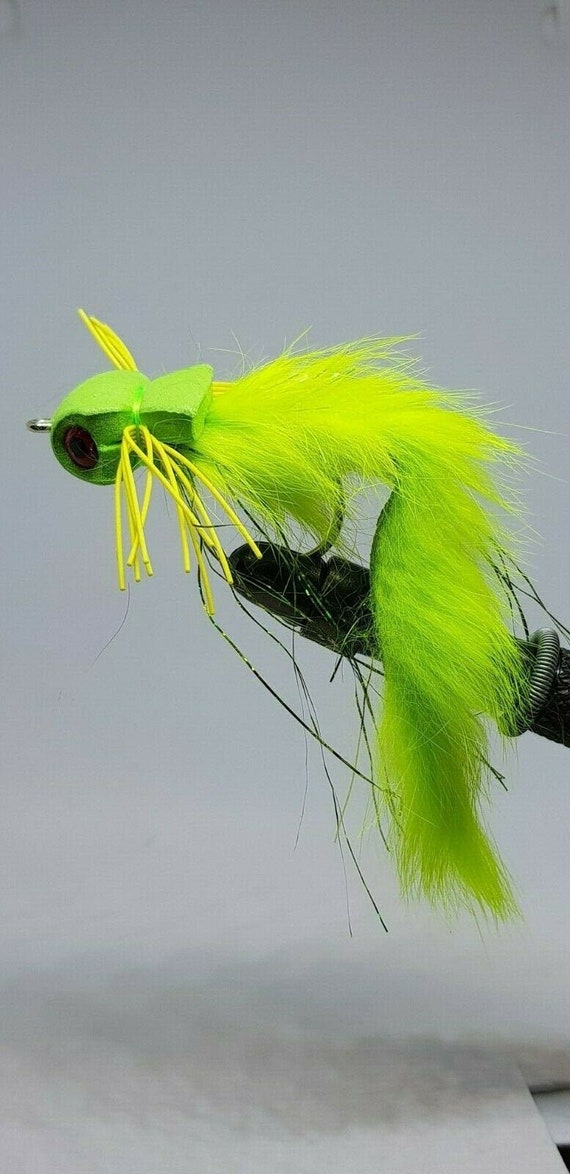 2QTY PILE DRIVER CHARTREUSE Fly Fishing Flies -  Canada