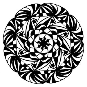 Mandala cutting digital file svg, jpeg, png