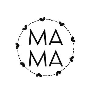 Mamma con cuore file PNG SVG - Scarica file plotter - file svg png - file plotter - amore madre mamma famiglia