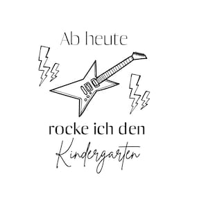 A partir de hoy, me encanta el jardín de infantes. Archivo PNG SVG - Descargar archivo de trazador - archivo SVG PNG - Idea de regalo - Jardín de infantes preescolar