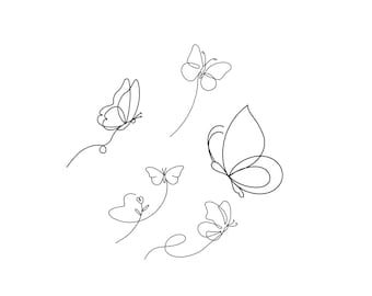 蝶 蝶バンドル PNG SVG ファイル - プロッターファイルのダウンロード - svg png ファイル - 春夏 - プロッターファイル