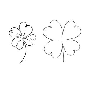 File PNG SVG Lucky Clover - Scarica file Plotter File - file png svg - Idea regalo - File Plotter