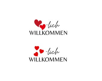 Welkomstpakket PNG SVG-bestand - Download plotterbestand - Thuis, Liefde, Familie