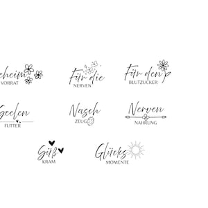 Pacchetto di barattoli di stoccaggio PNG SVG File - Scarica file plotter - File plotter - Modello etichetta - Biscotti e dolci - Cucina Famiglia Amore