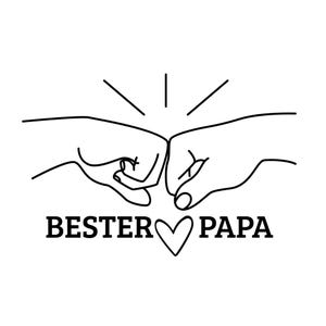 Bester Papa PNG SVG Datei - Download Plotterdatei - svg png Datei - Geschenkidee Gift idea - Vatertag Liebe Familie