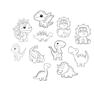 恐竜 恐竜バンドル PNG SVG ファイル - プロッターファイルをダウンロード - svg png ファイル - 恐竜 動物 爬虫類 爬虫類