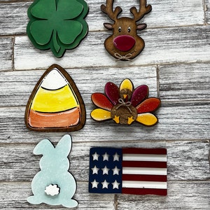 Holiday Inserts for Home Sign, Holiday Signs, Inserts for Interchangeable Home Sign