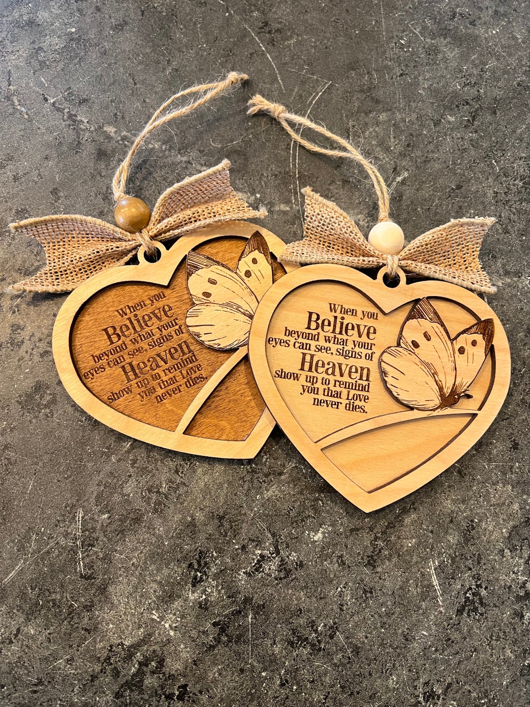 Personalized Memorial Christmas Ornament, Customized Memorial Ornament ...