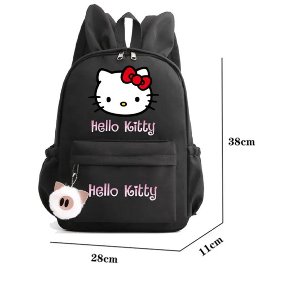 【Joseph&Stacey】 Haze String Backpack Hello Kitty Black JOSEPH AND STACEY - US