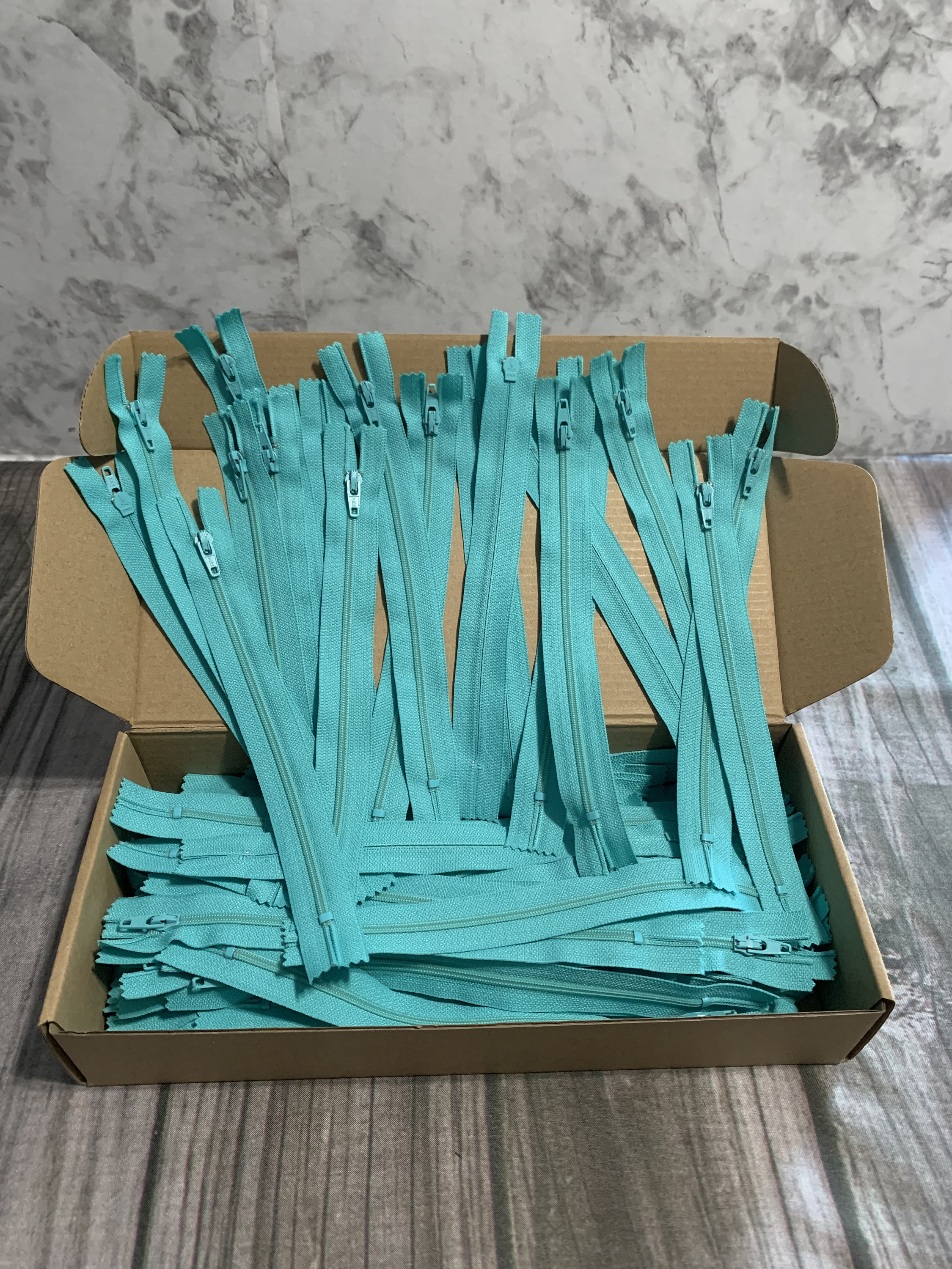 Light Blue YKK Zipper: 7