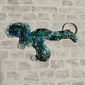 Dinosaur Resin Keychain | Gift for all | Custom Keychain