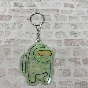 Among Us Resin Keychain | One of kind | Gift for all