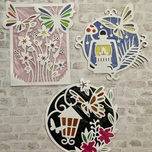 Butterflies and Birds DIY Sun Catcher Kit: Craft Night Fun