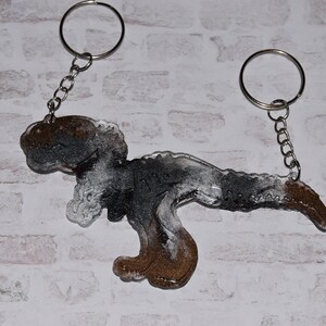 Dinosaur Resin Keychain | Gift for all | Custom Keychain