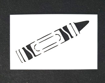 Crayon Stencil - Etsy