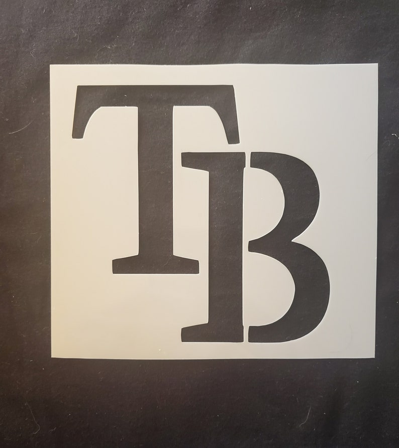 Tampa Bay Rays Stencil