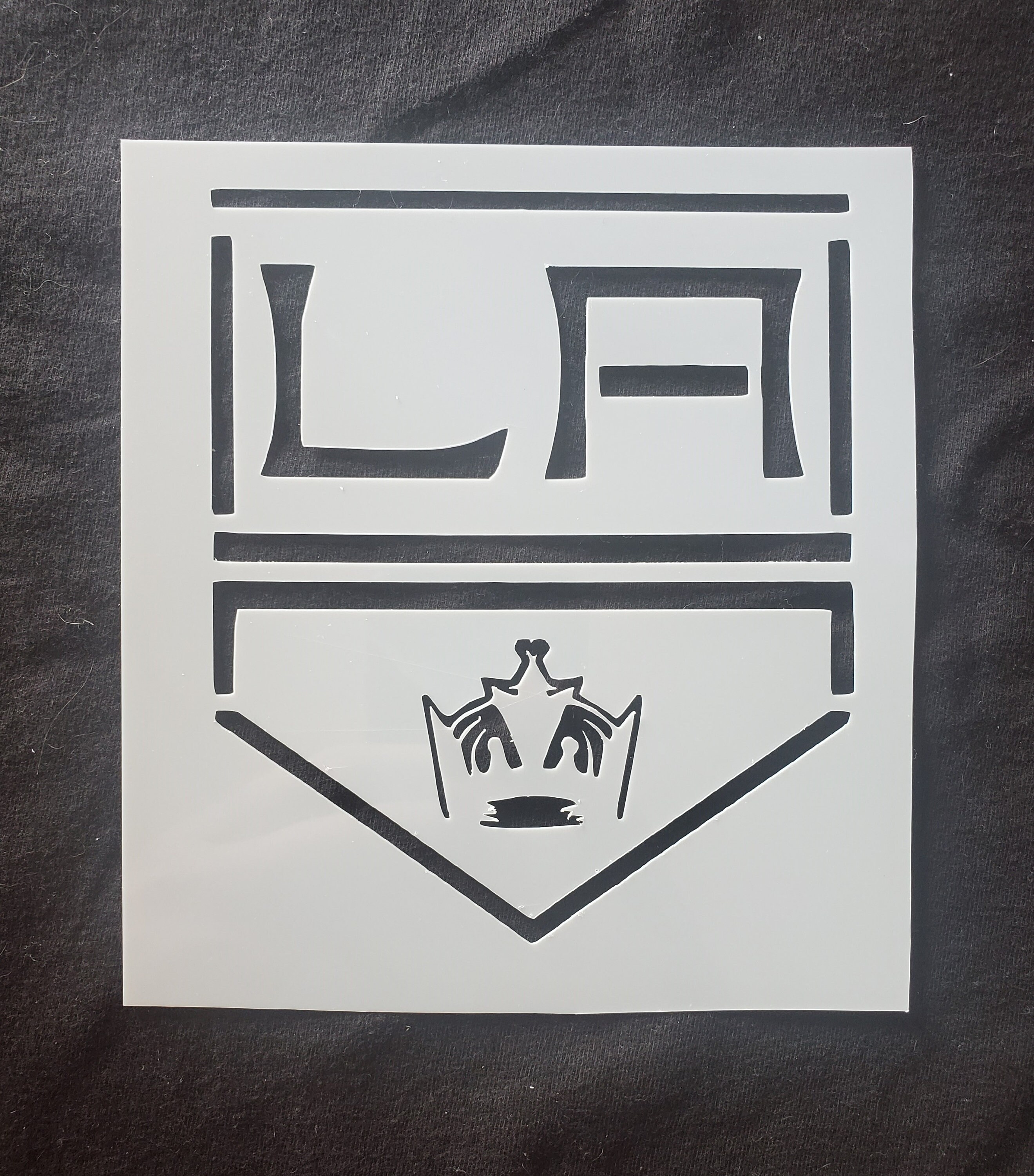 los-angeles-kings-stencil-etsy