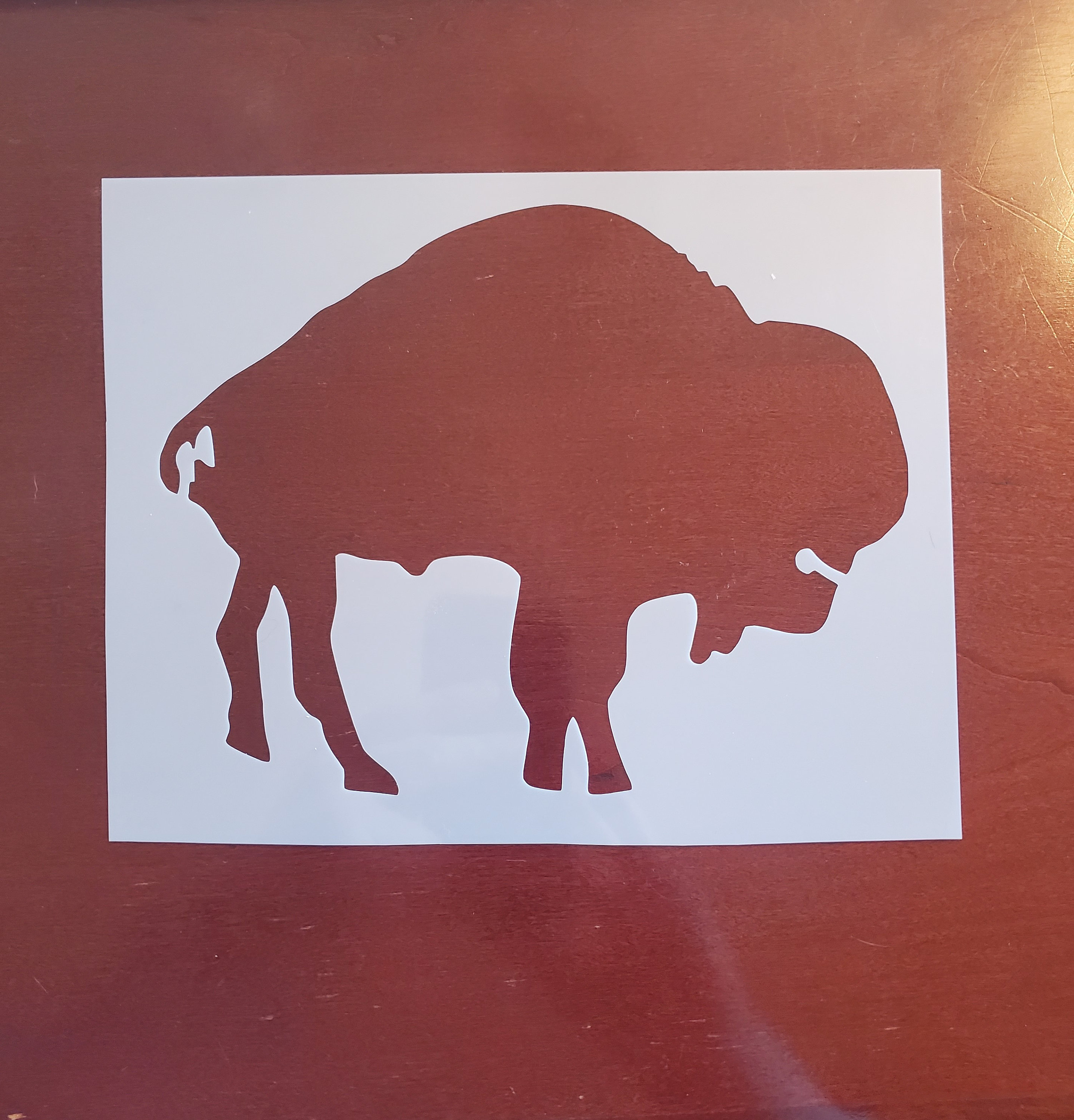 Buffalo Bills Throwback Stencil | Etsy