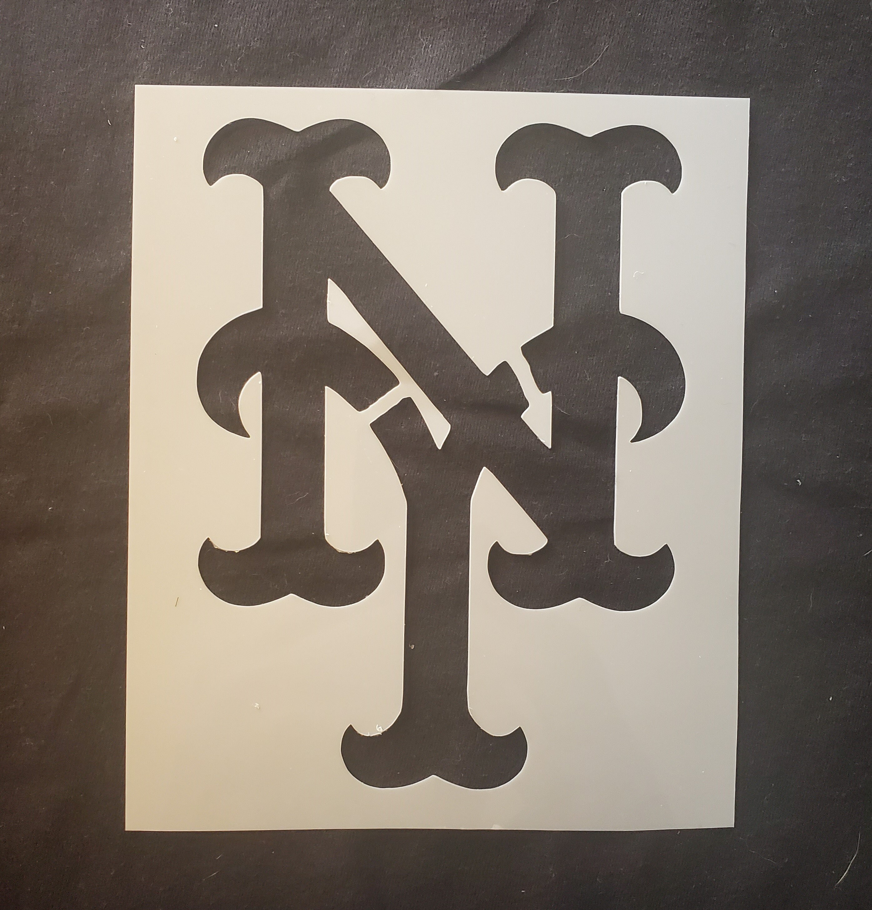 New York Mets Stencil | Etsy
