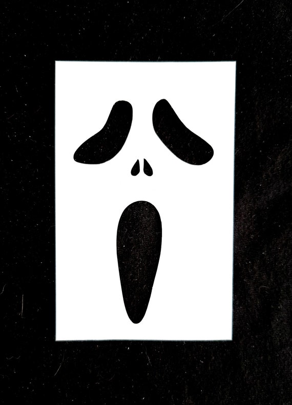 Stencils & Templates Ghosts Silhouettes Stencil Set, Reusable 7 Mil