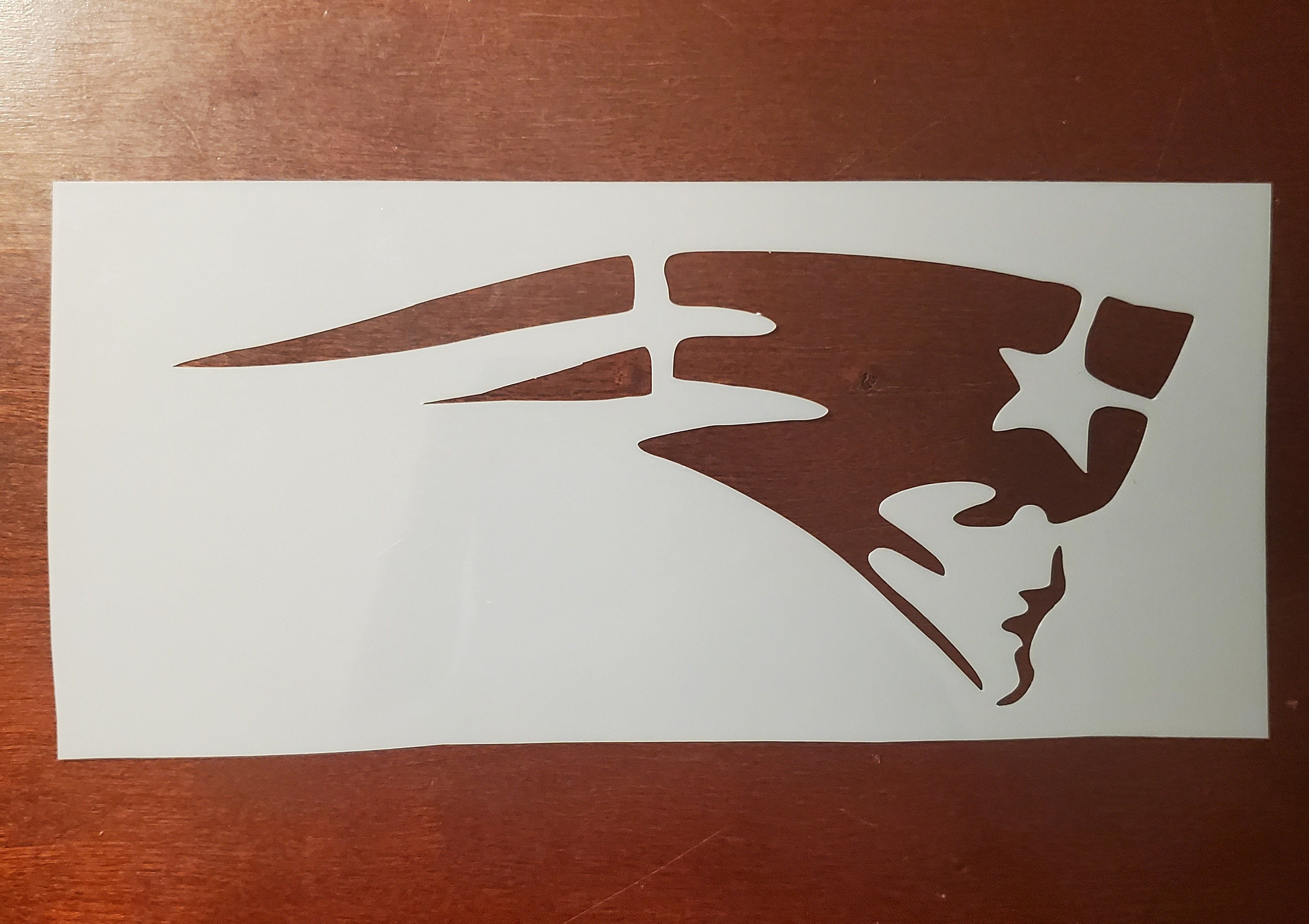New England Patriots Stencil | Etsy