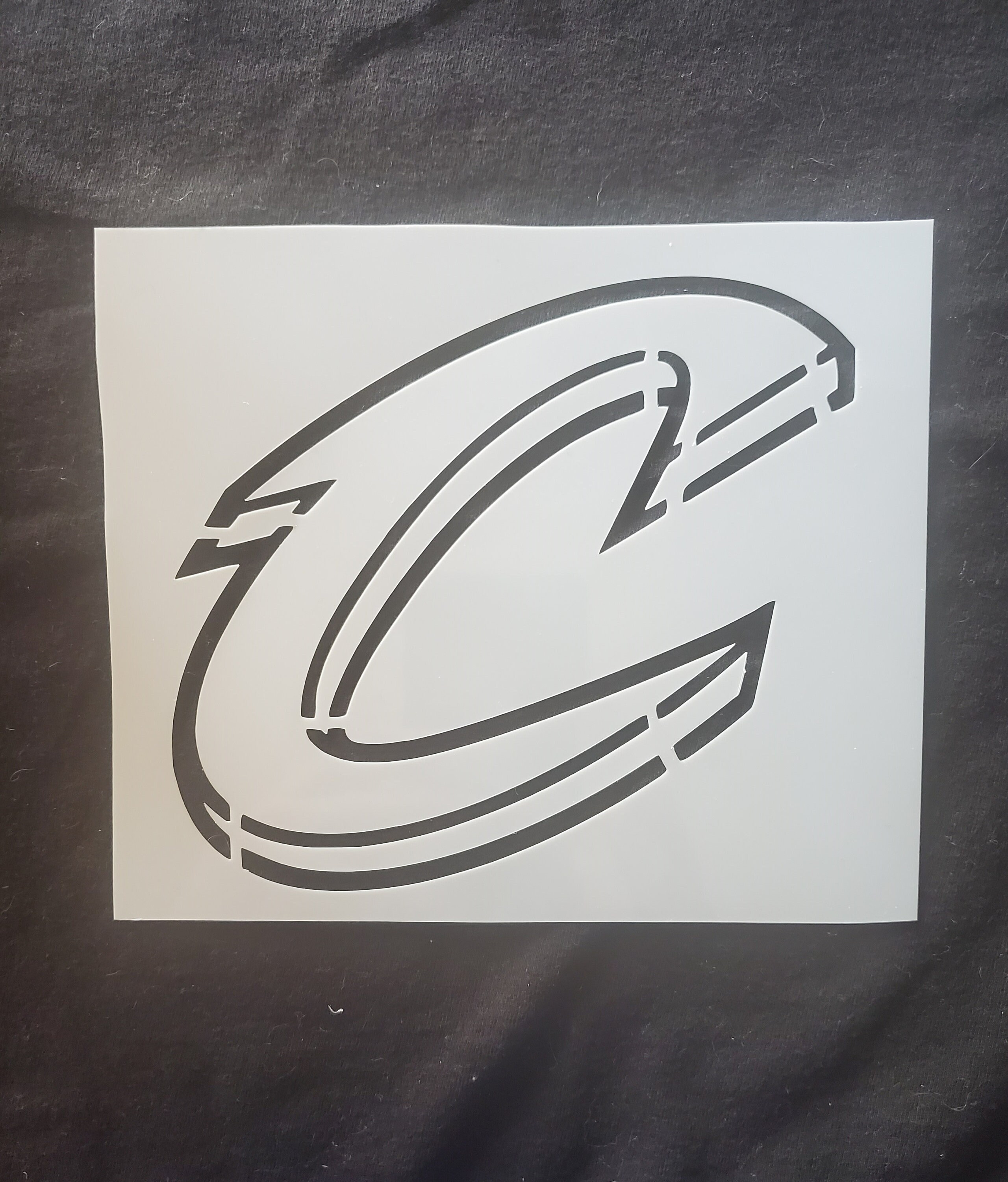 Cleveland Cavaliers Stencil Etsy Cleveland Cavaliers Stencil Etsy