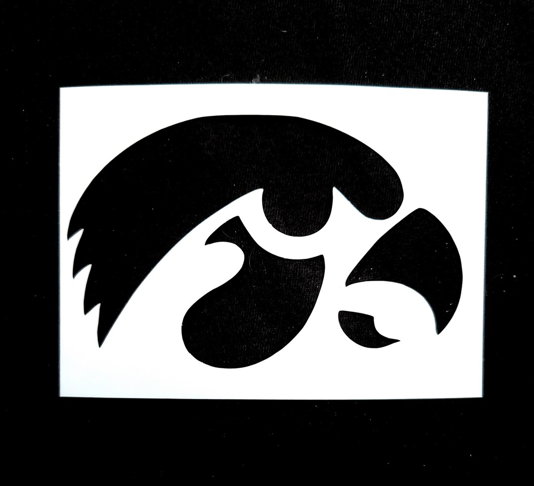 Iowa Hawkeyes Stencil Etsy iowa-hawkeyes-stencil-etsy