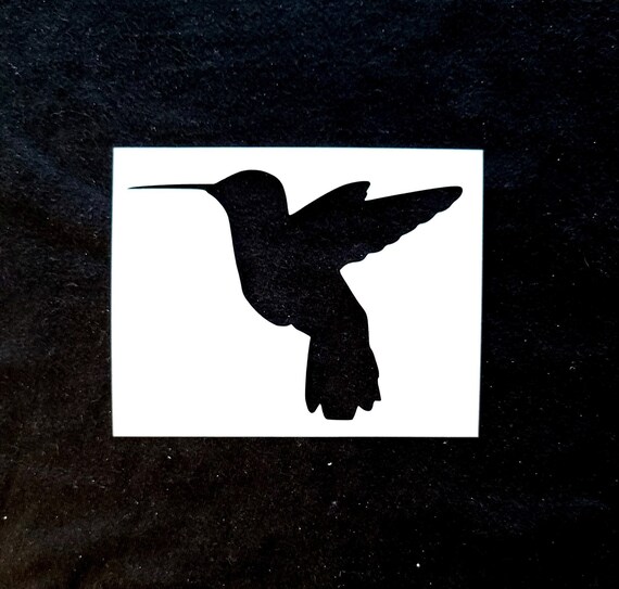 Hummingbird Stencil - Etsy