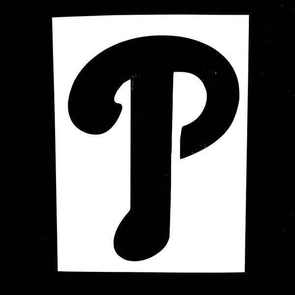 Phillies P Logo Svg - Etsy
