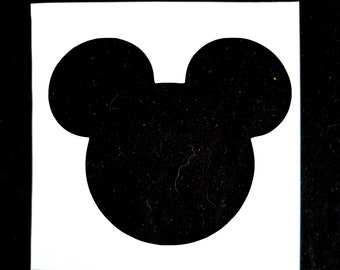pochoir mickey format A3 pochoir mickey format A3