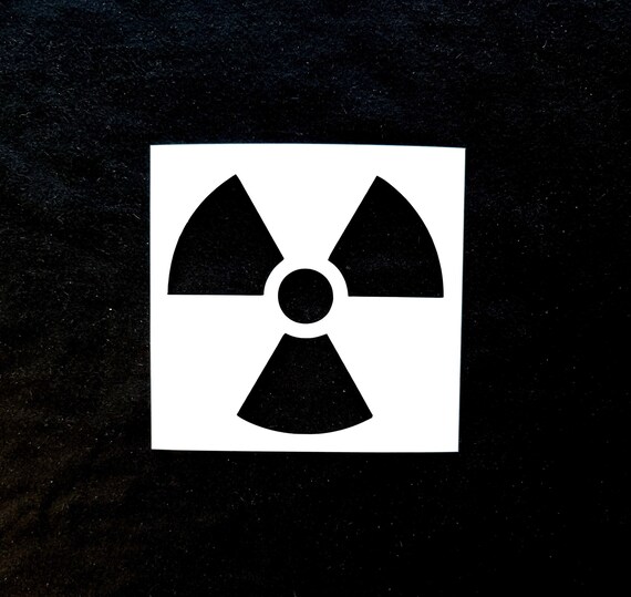 Radioactive Stencil - Etsy