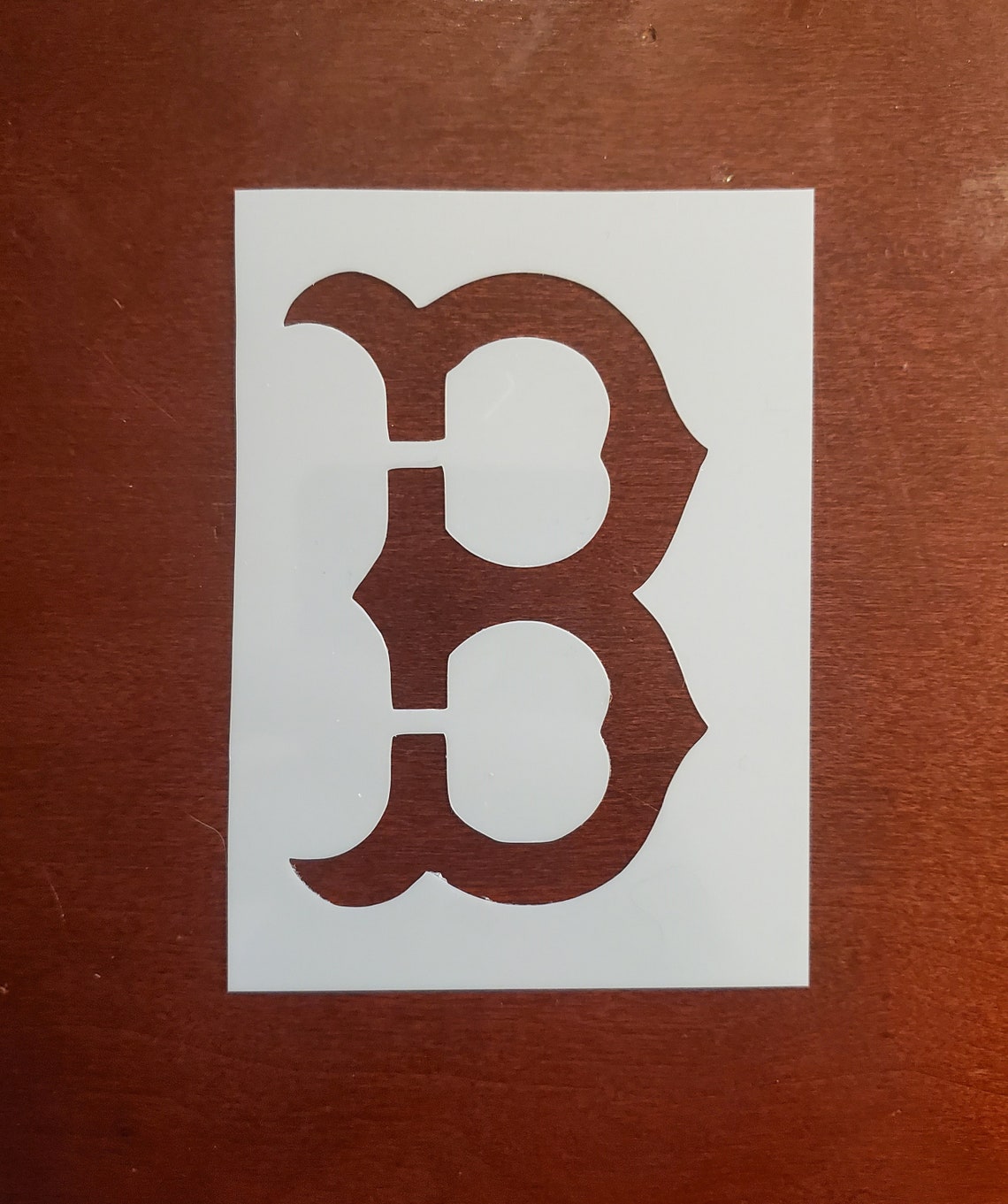 Boston Red Sox Stencil - Etsy