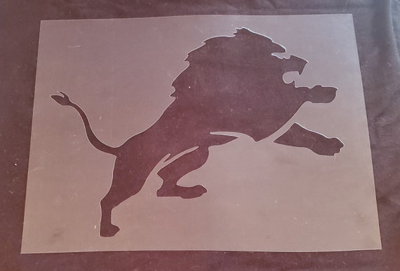 Detroit Lions Stencil Etsy detroit-lions-stencil-etsy
