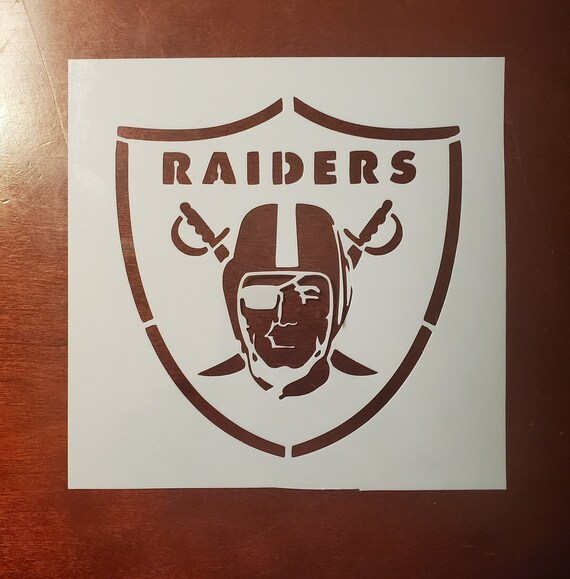 Las Vegas Raiders Stencil Etsy