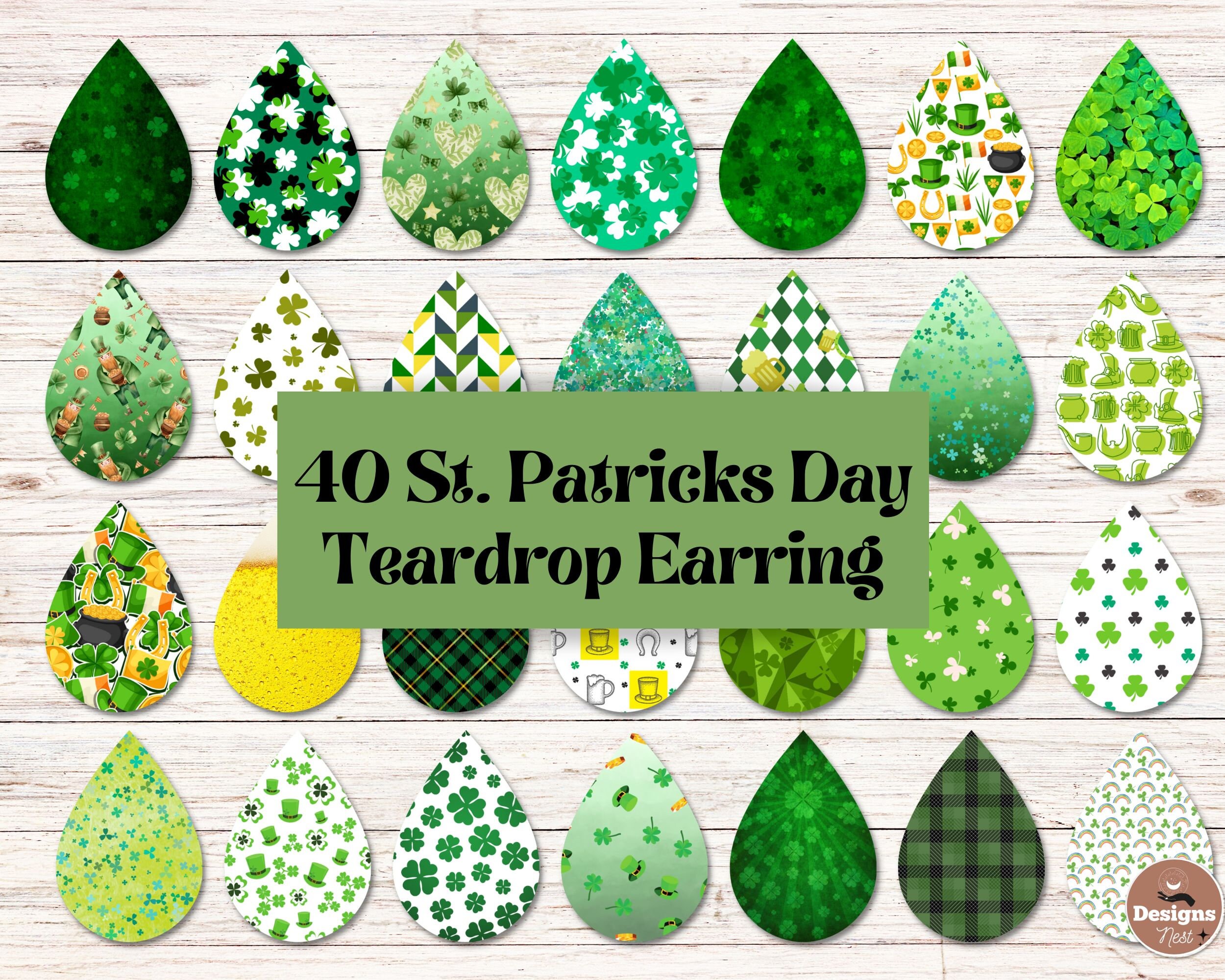 St Patrick's Day earrings – DeesBlings