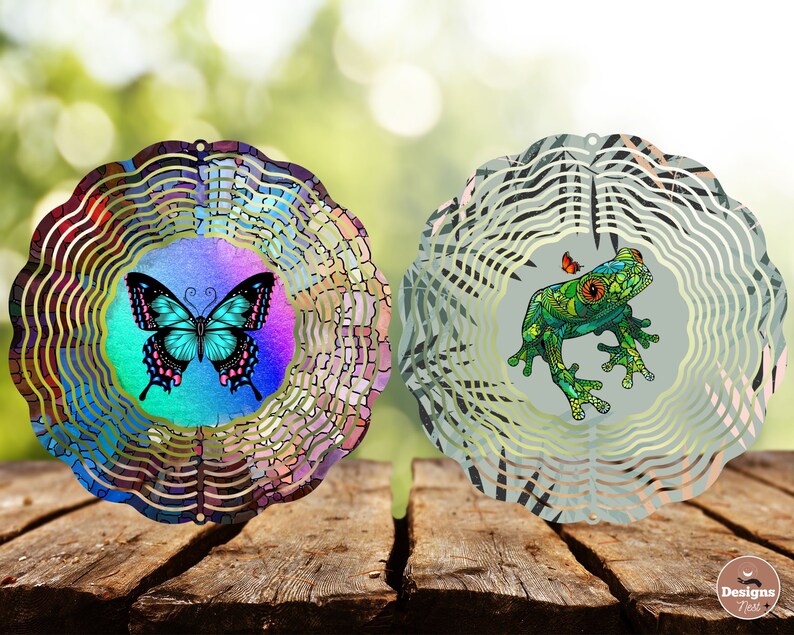 Wind Spinner Sublimation Designs High Quality Trendy 15 Etsy UK