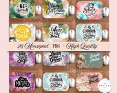 Positive quotes Mouse Pad Sublimation Design bundle, Computer Mouse Pad Template, Digital Mouse Pad PNG, Sublimation Mouse Pad PNG