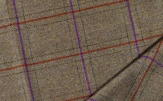Check tweed deals fabric