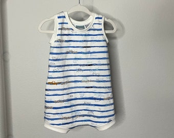 Toddler Lizard Romper Sleeveless Baby Romper Gecko Bodysuit Summer Toddler Boy Outfit Sleeveless Shorts Gecko Stripe