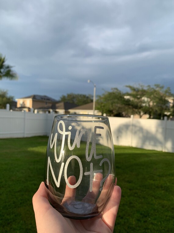 Custom Wine Glasses Etsy