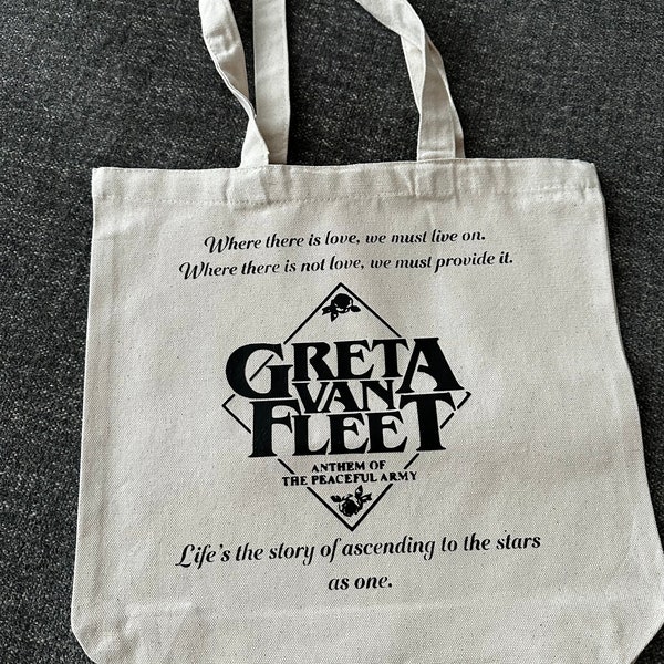 Greta Van Fleet Tote