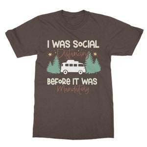 Social Distance Motorhome Adult T-Shirt image 5