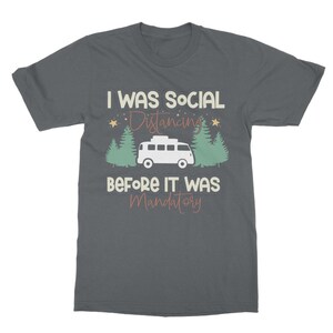 Social Distance Motorhome Adult T-Shirt image 4