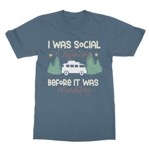 Social Distance Motorhome Adult T-Shirt image 6