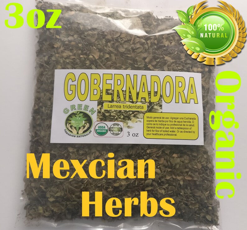 Gobernadora Tea gobernadora 3oz Larrea tridentata Etsy
