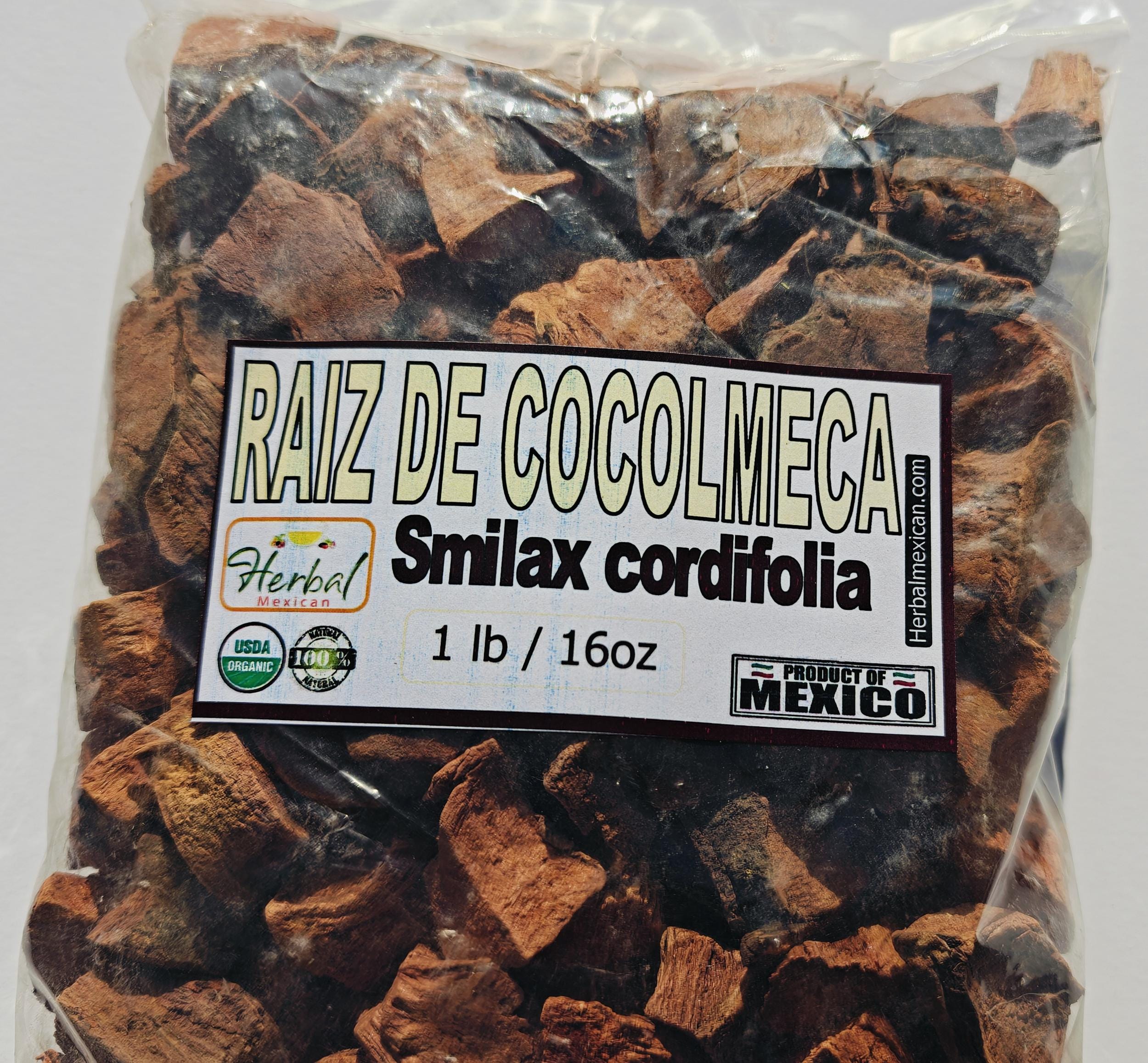 Cocolmeca 16oz Herbal Tea Raiz De Cocolmeca Mexican Herbs Smilax