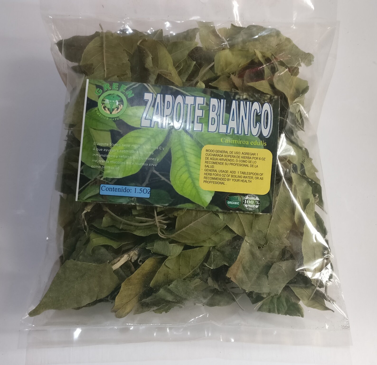 Zapote Blanco White Zapote Herb Tea Blood Pressure Etsy