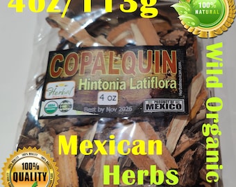 Copalquin 4oz Palo Copache Croton Hierba Amarga Quina amarilla Hintonia latiflora Mexican Herb !!!