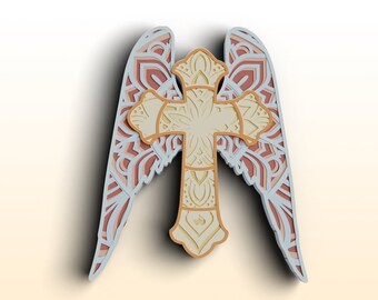 Download 3d Angel Svg Etsy